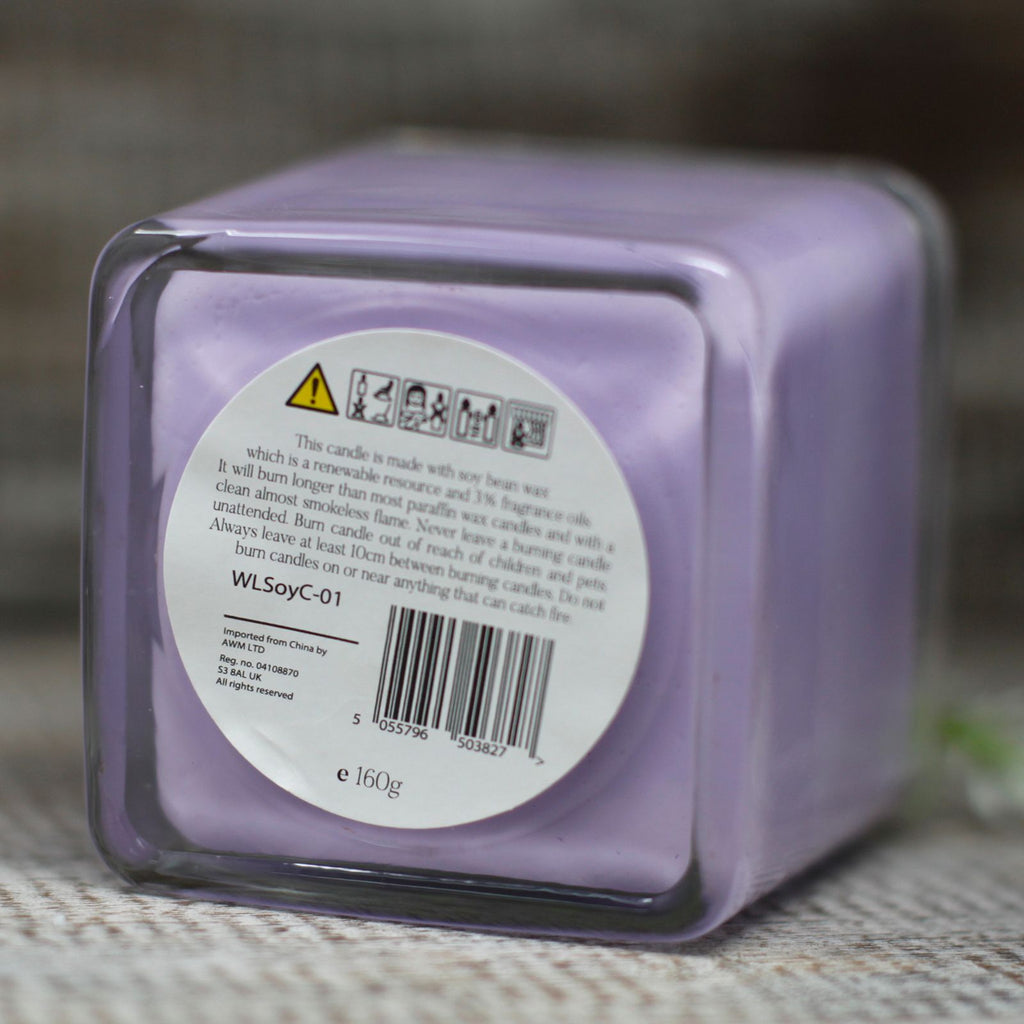 White Label Soy Wax Jar Candle Fig & Cassis for Home Fragrance
