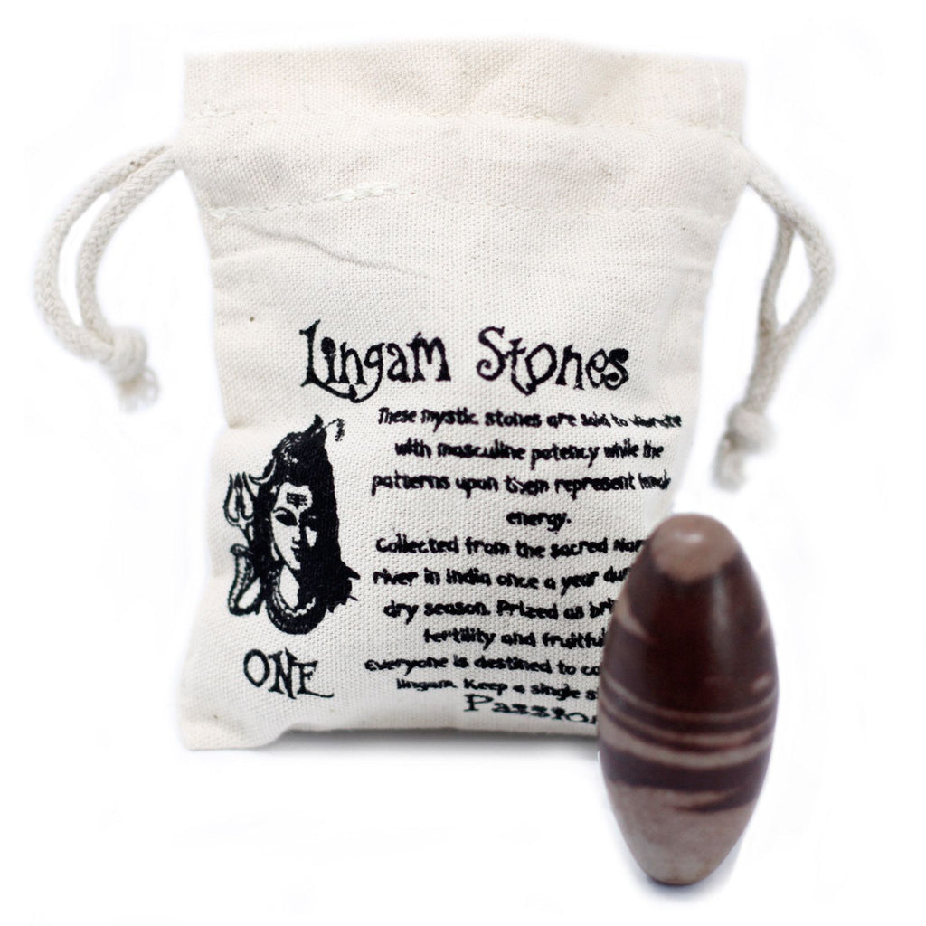 Three Inch Lingam Stone for Unique Home Decor and Gifts