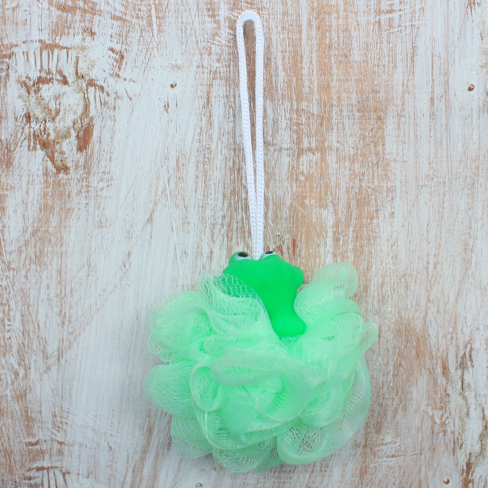 Squeaky Toy Scrunchie for Fun Bath Time in Assorted Colours