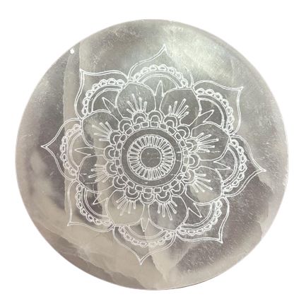Small Mandala Design Charging Plate 8cm for Home Decor Display