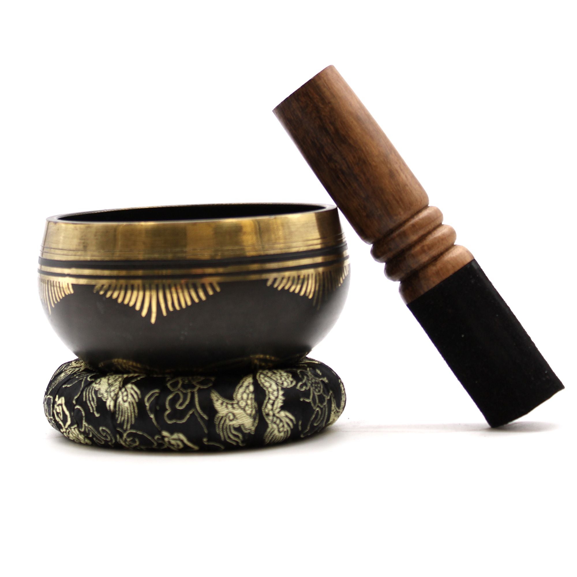 Flower Of Life Sing Bowl Set with Mallet and Carrying Case