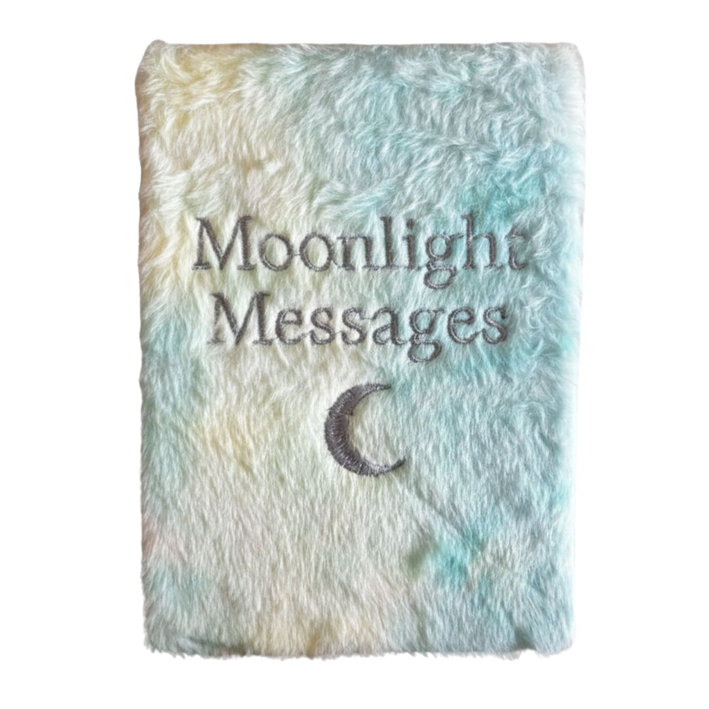 Soft Book Dream Journal with 80 Pages and Crescent Moon Design