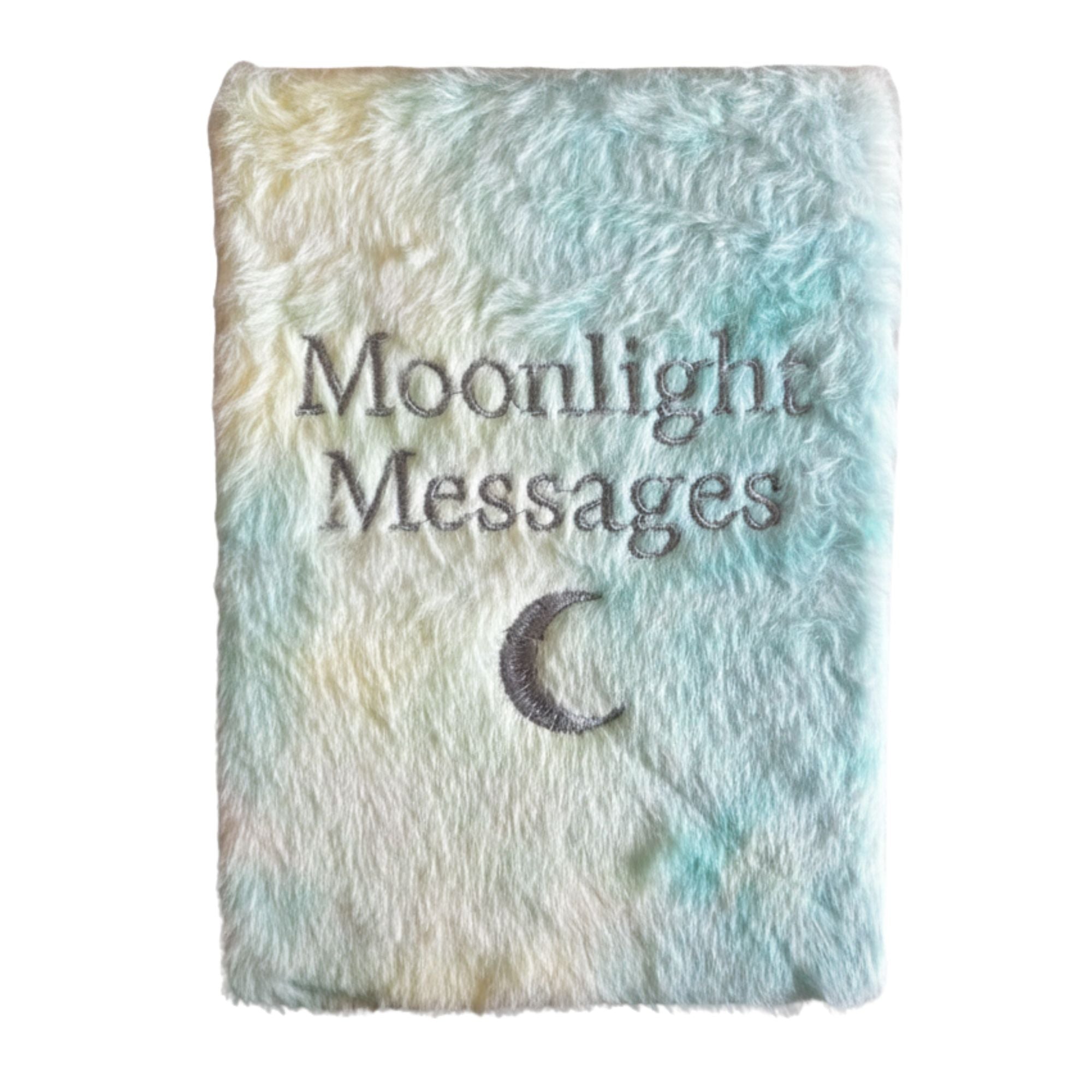 Soft Book Dream Journal with 80 Pages and Crescent Moon Design