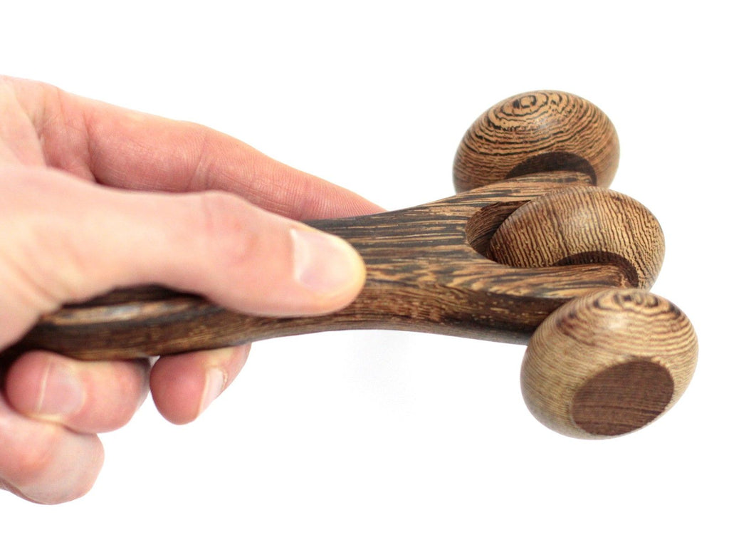 Massage Tool Three Disc Roller for Tension Relief and Relaxation