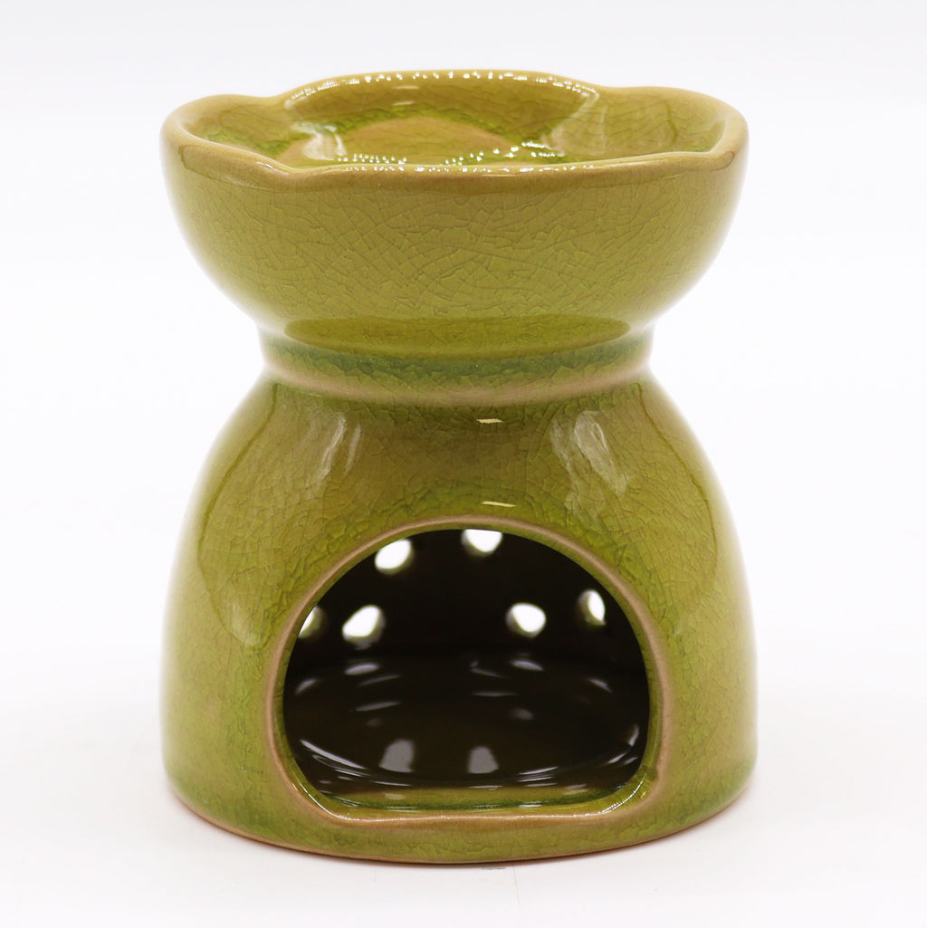 Tree of Life Oil Burner Lime for Fragrance and Home Decoration