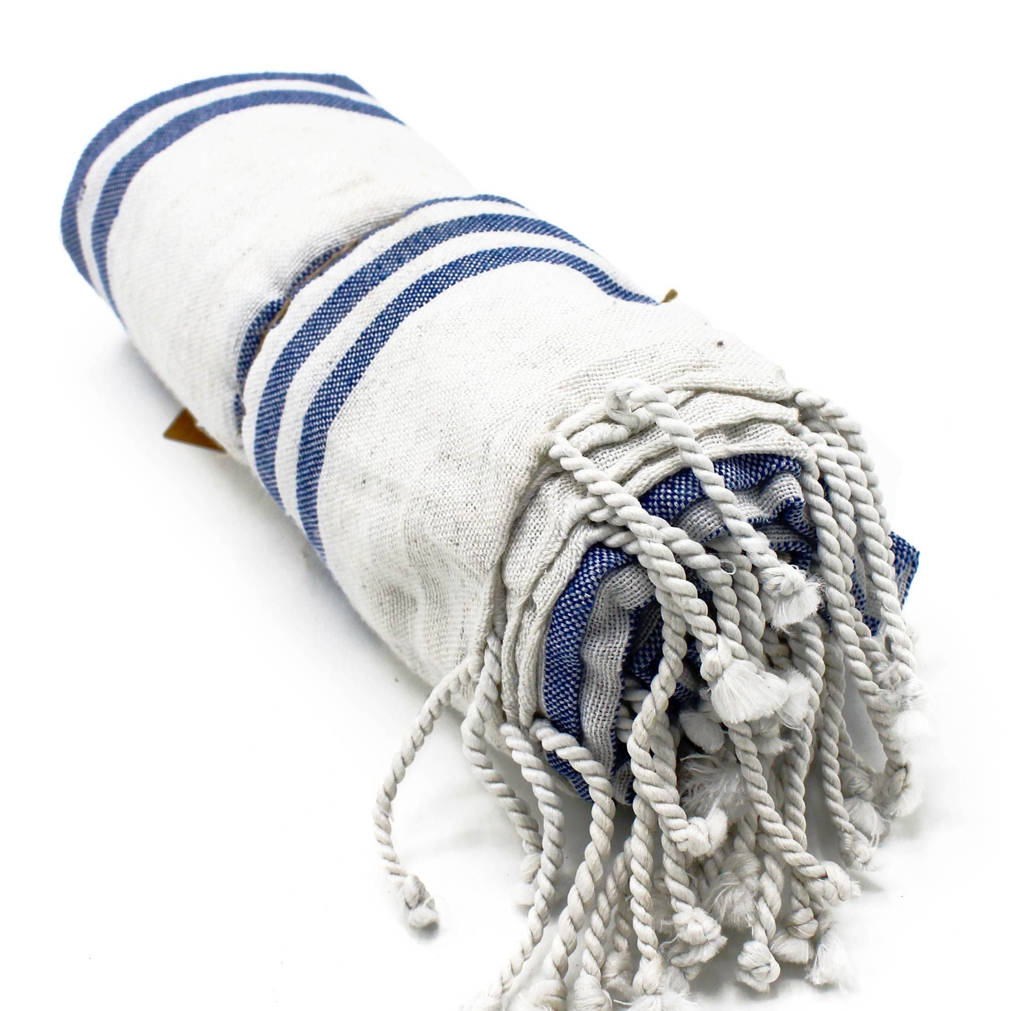 Hamman Spa Towel in Ocean Blue for Ultimate Bathing Comfort