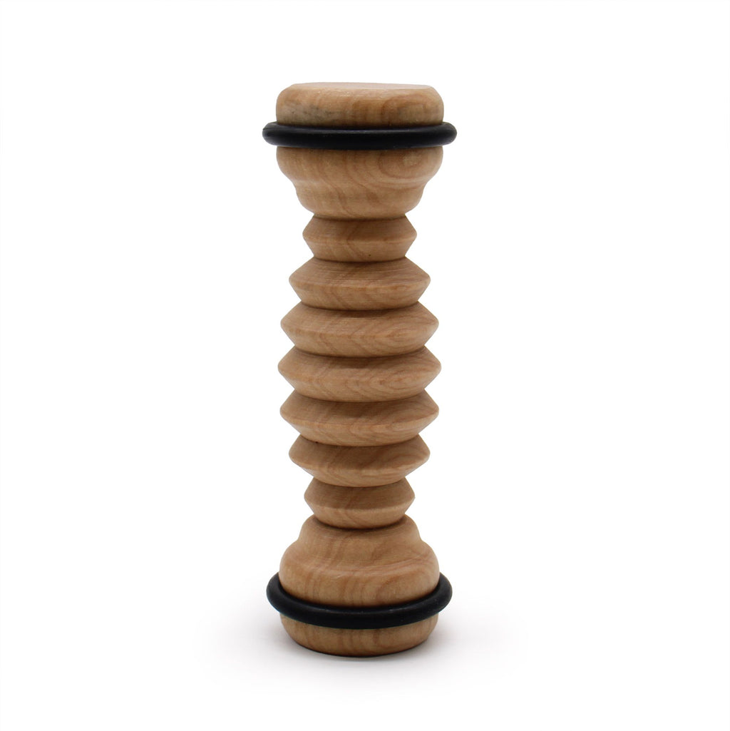 Ribbed Foot Roller Massager for Tension Relief and Relaxation