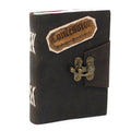 Leather Black Confessions Notebook with Lock for Creative Minds