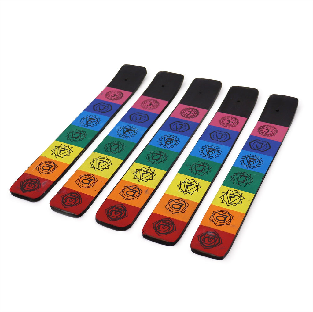 7 Chakra Colour Ashcatcher for Cleanliness and Spiritual Appeal