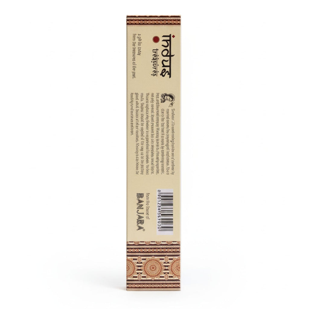 Indus Treasures Sandalwood Incense Sticks 15g Pack of 12