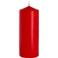 Pillar Candle 80x200mm Red for Elegant Home Decor and Gifting