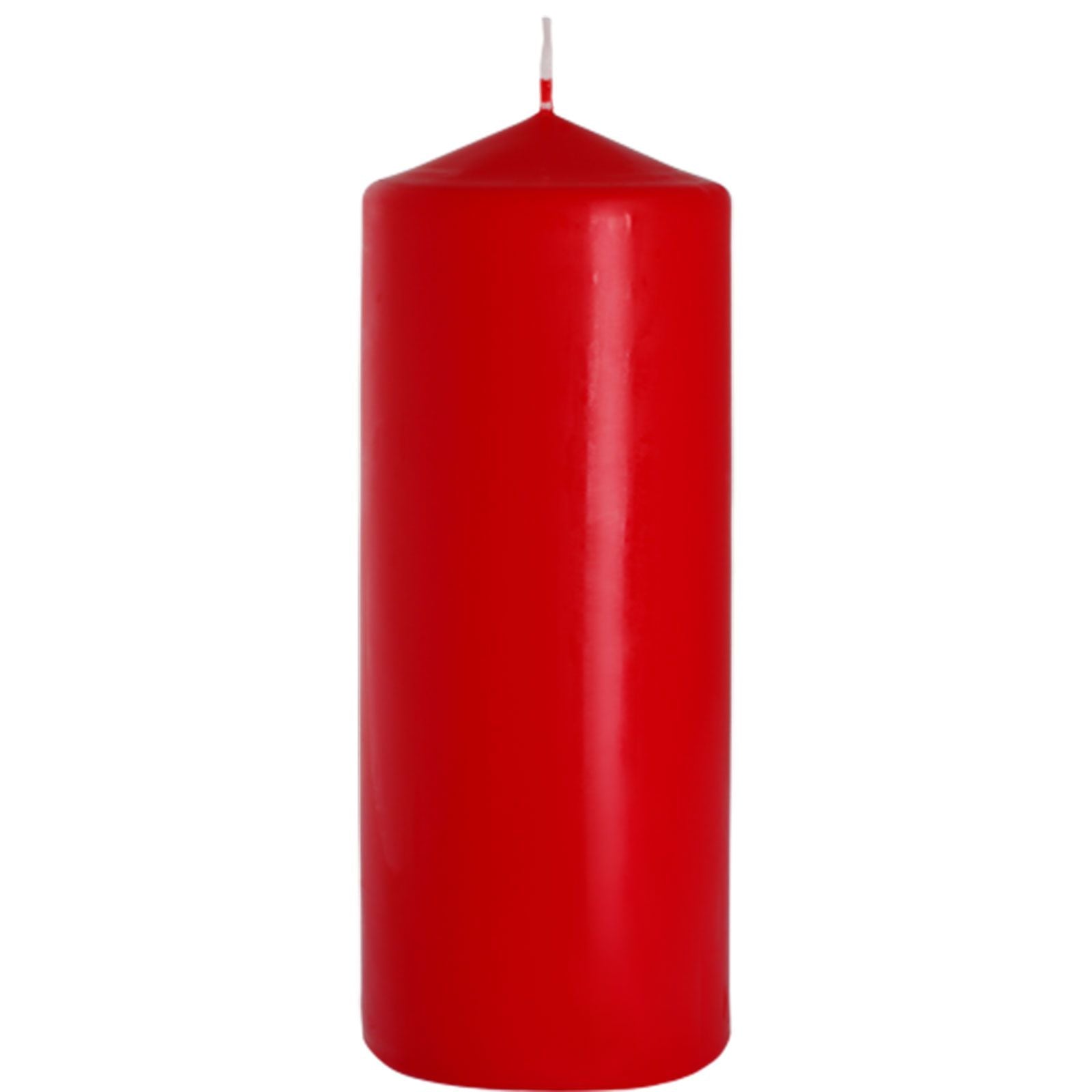 Pillar Candle 80x200mm Red for Elegant Home Decor and Gifting