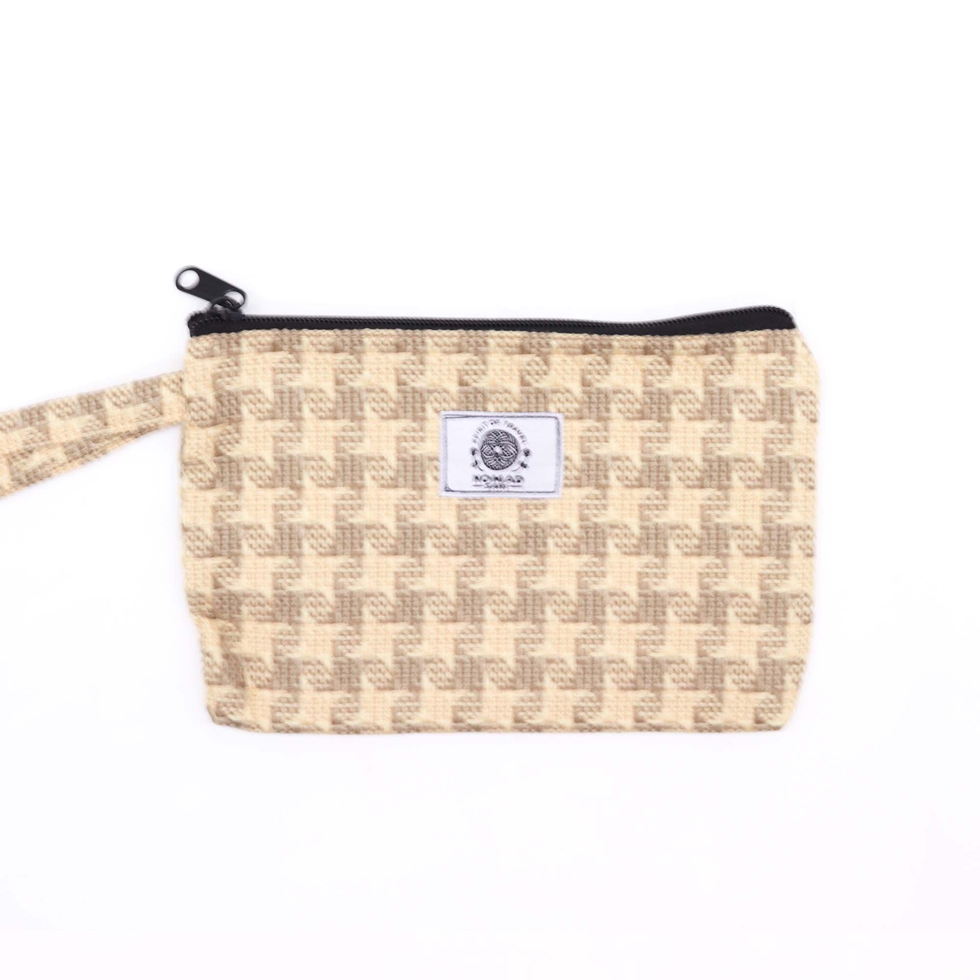 Soft Natural Handy Gift Pouches with Loop in Assorted Materials