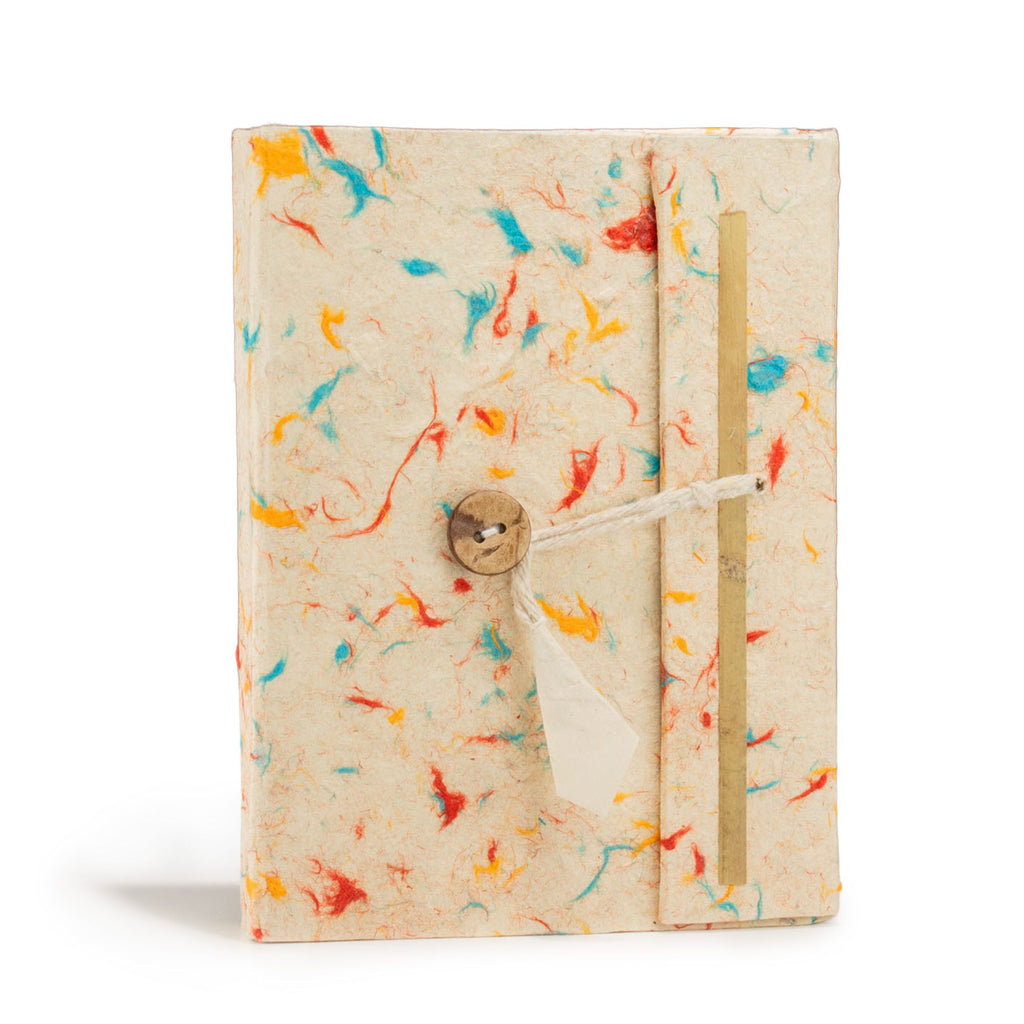 Lokta Mixed Colour Cotton Notebook Medium Size for Everyday Use