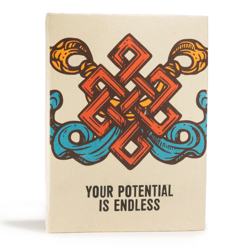 Lokta Inspiration Notebook Your Potential Large 21x15cm 45 Leaves