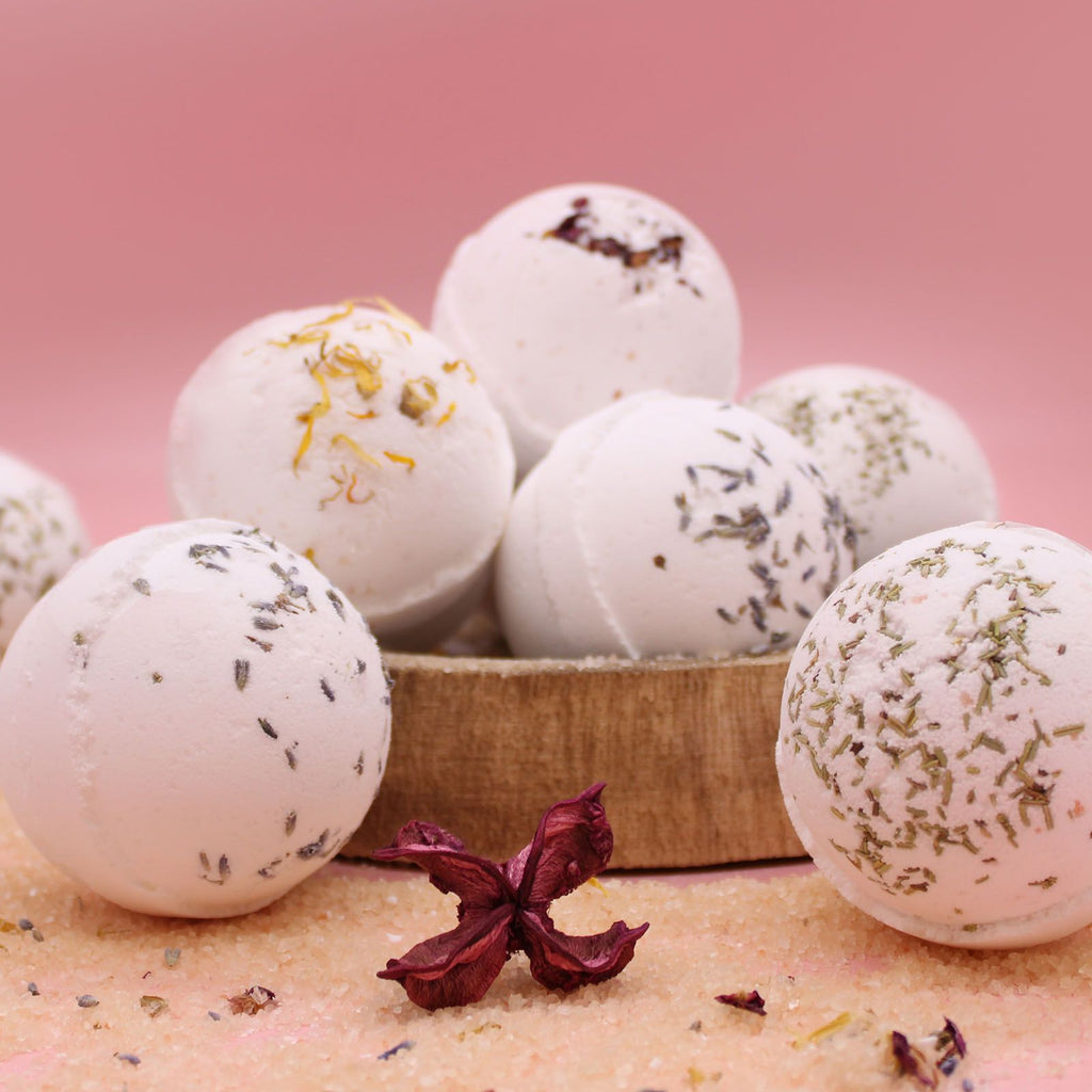 Detox Himalayan Salt Bath Bomb with Tea Tree and Lime Oil 180g