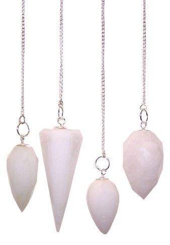 Magic Pendulum with Snow Quartz for Dowsing and Divination