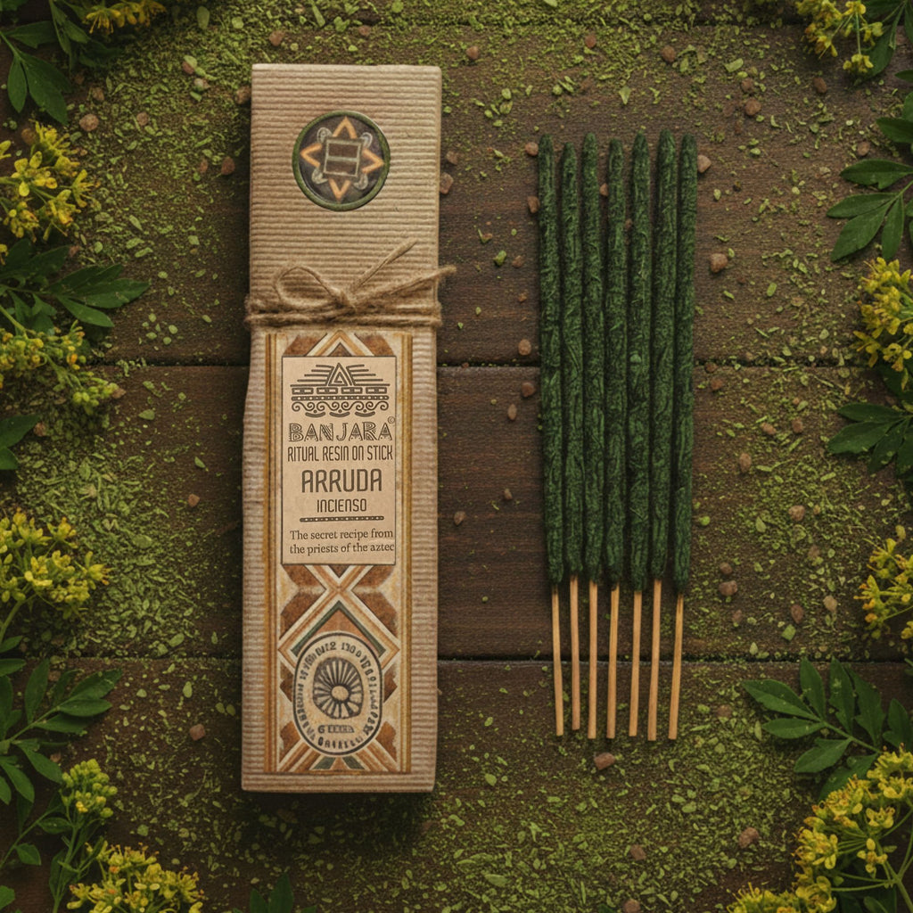 Ritual Resin on Stick Arruda for Cleansing and Space Protection