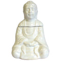 Sitting Buddha Oil Burner White for Fragrance Oils and Wax Melts