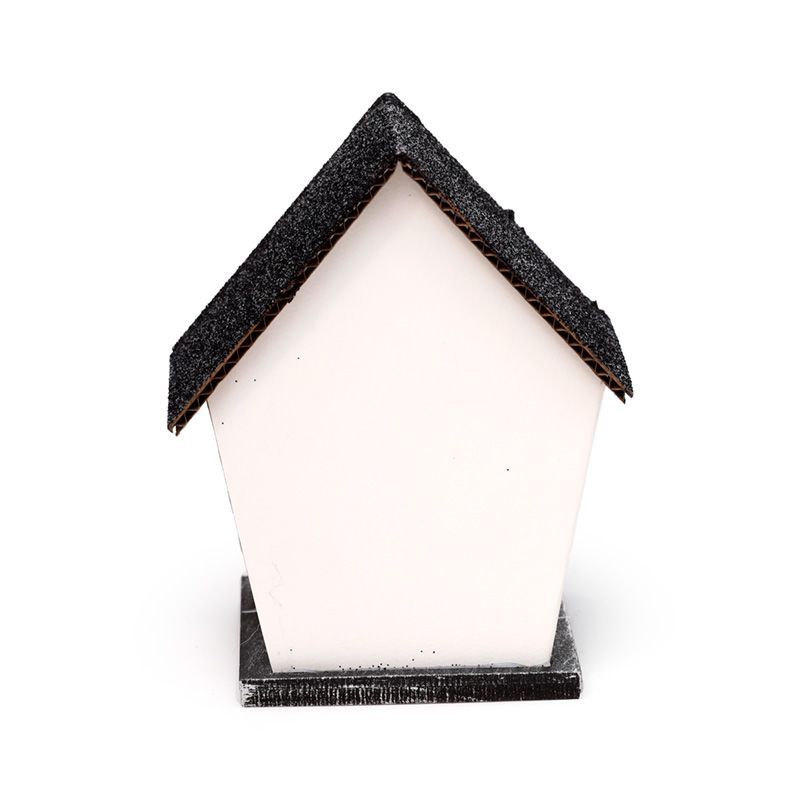 Spooky Spider House Halloween LED Decoration for Creepy Displays