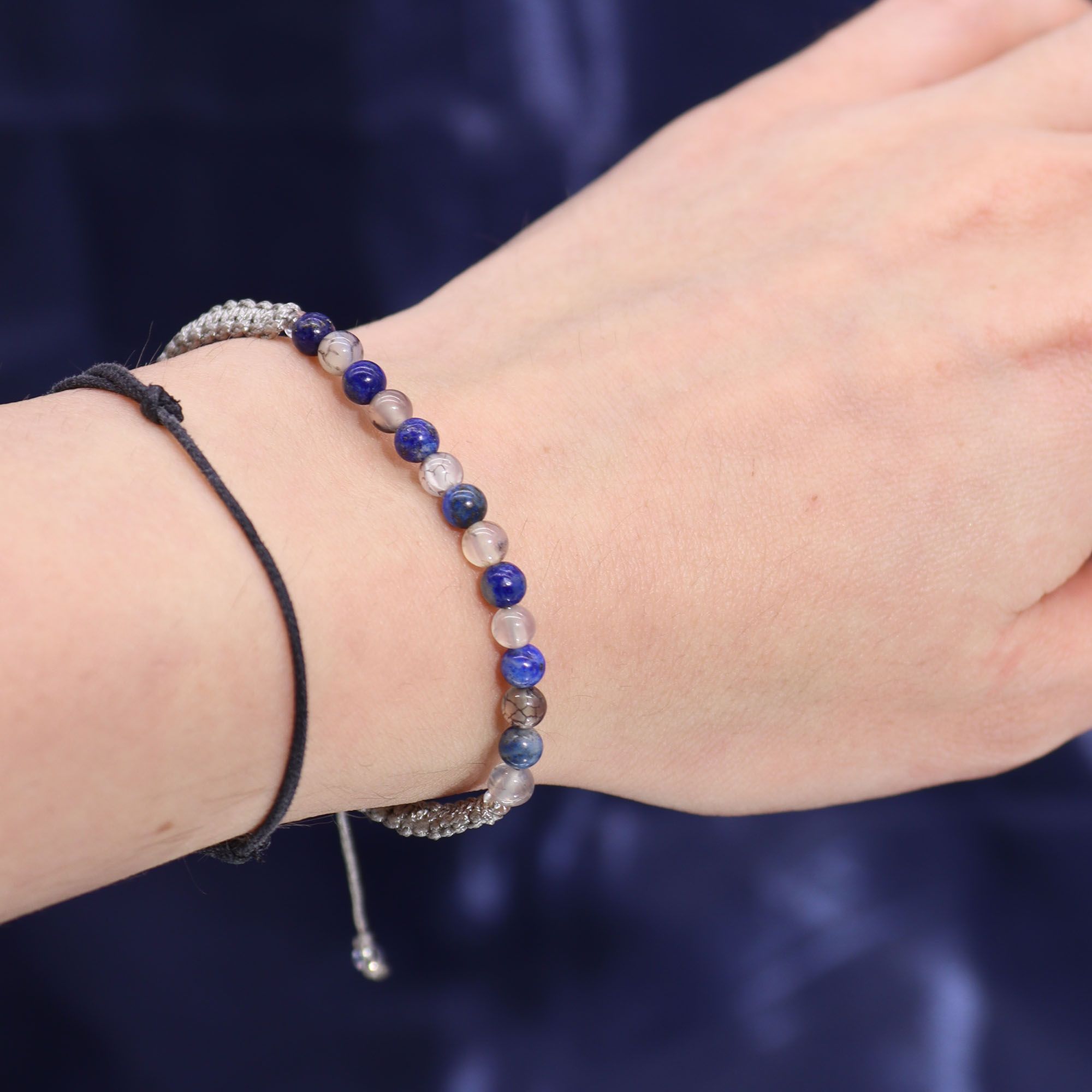 Zodiac Crystal Candle with Gemstone Bracelet for Taurus Lovers