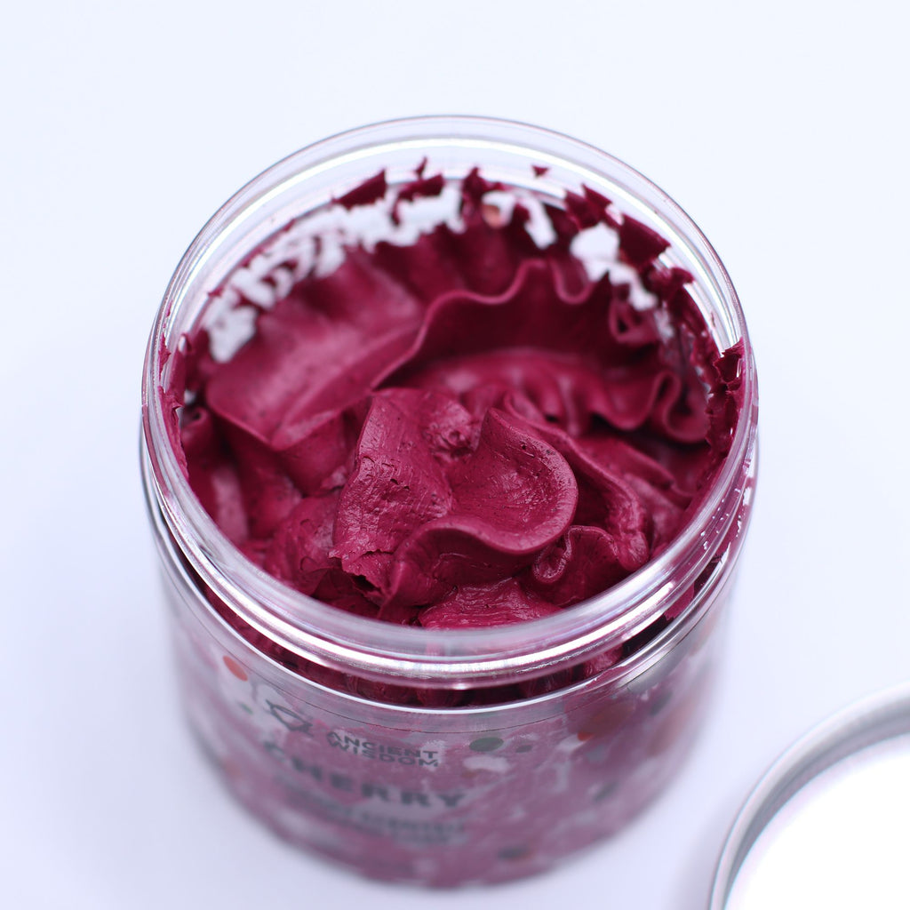 Cherry Whipped Soap 120g with Rich Cherry Scent for Daily Use