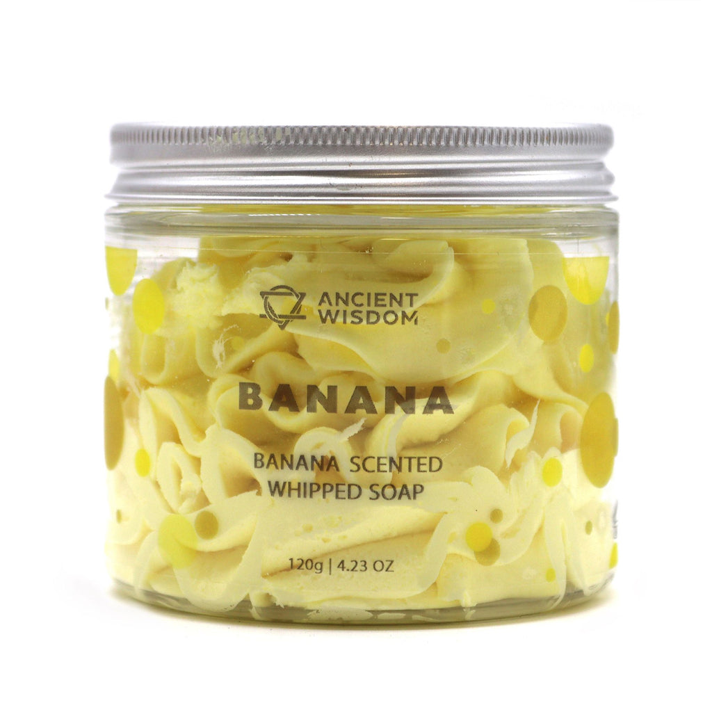 Banana Whipped Soap 120g for a Refreshing Bath Experience