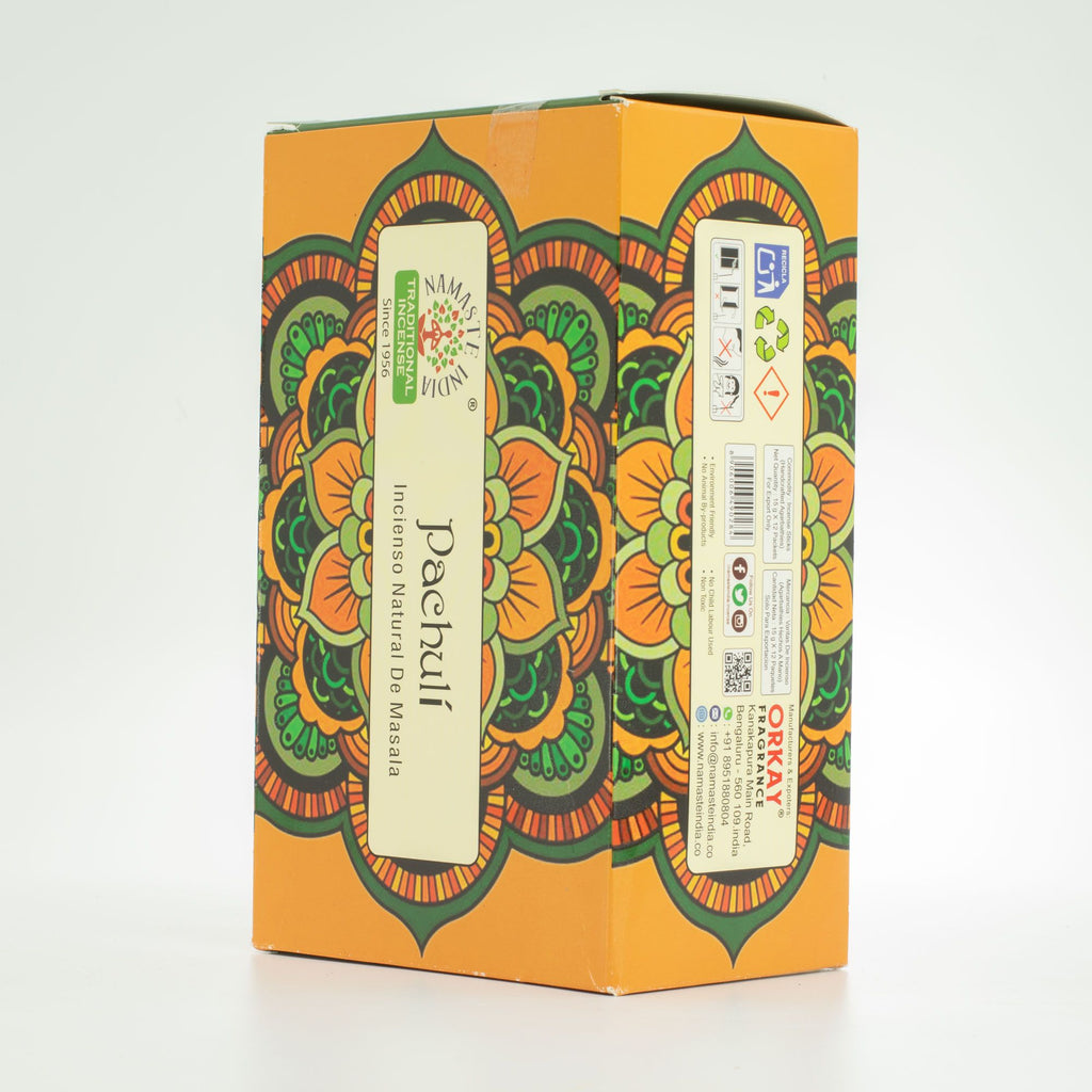 Namaste Mandala Masala Incense Sticks with Patchouli Aroma