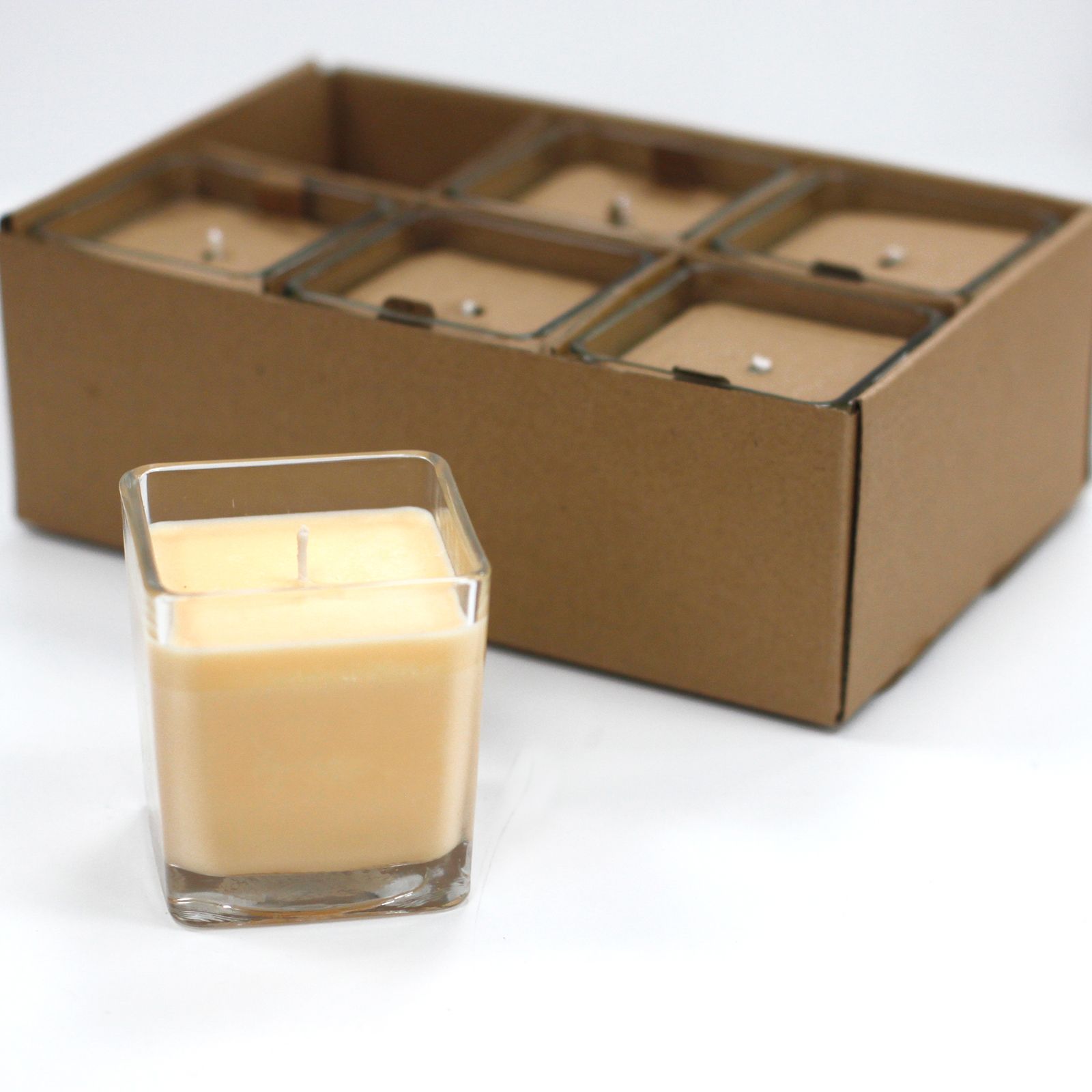 White Label Soy Wax Jar Candle with Cucumber and Mint Aroma