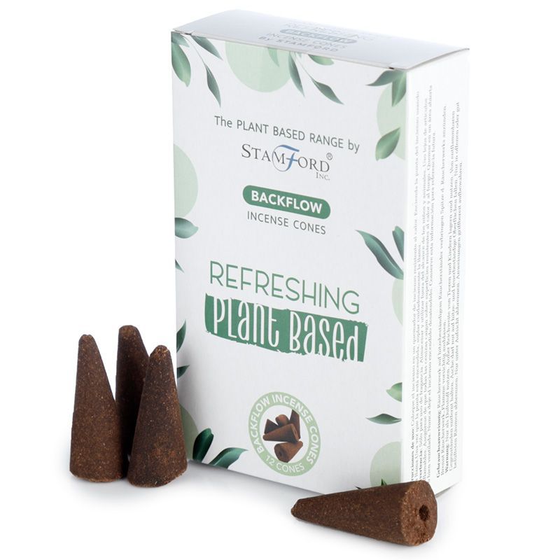 Plant Based Backflow Incense Cones with Refreshing Aroma Effect