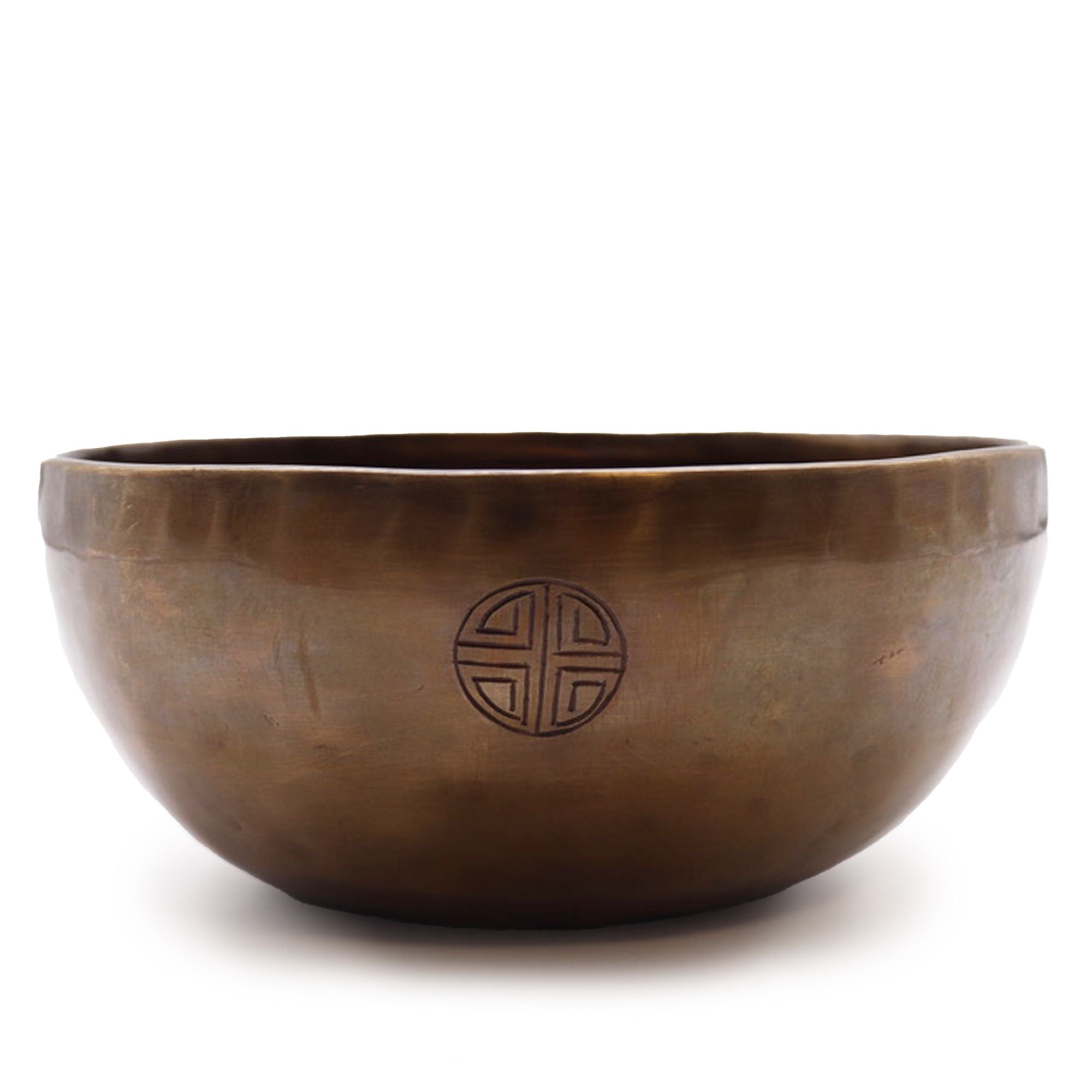 Extra Large Indian Moon Phase Singing Bowl 22cm for Relaxation