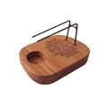 Palo Santo Heater Teak Wood with Mandala Design for Aromatherapy