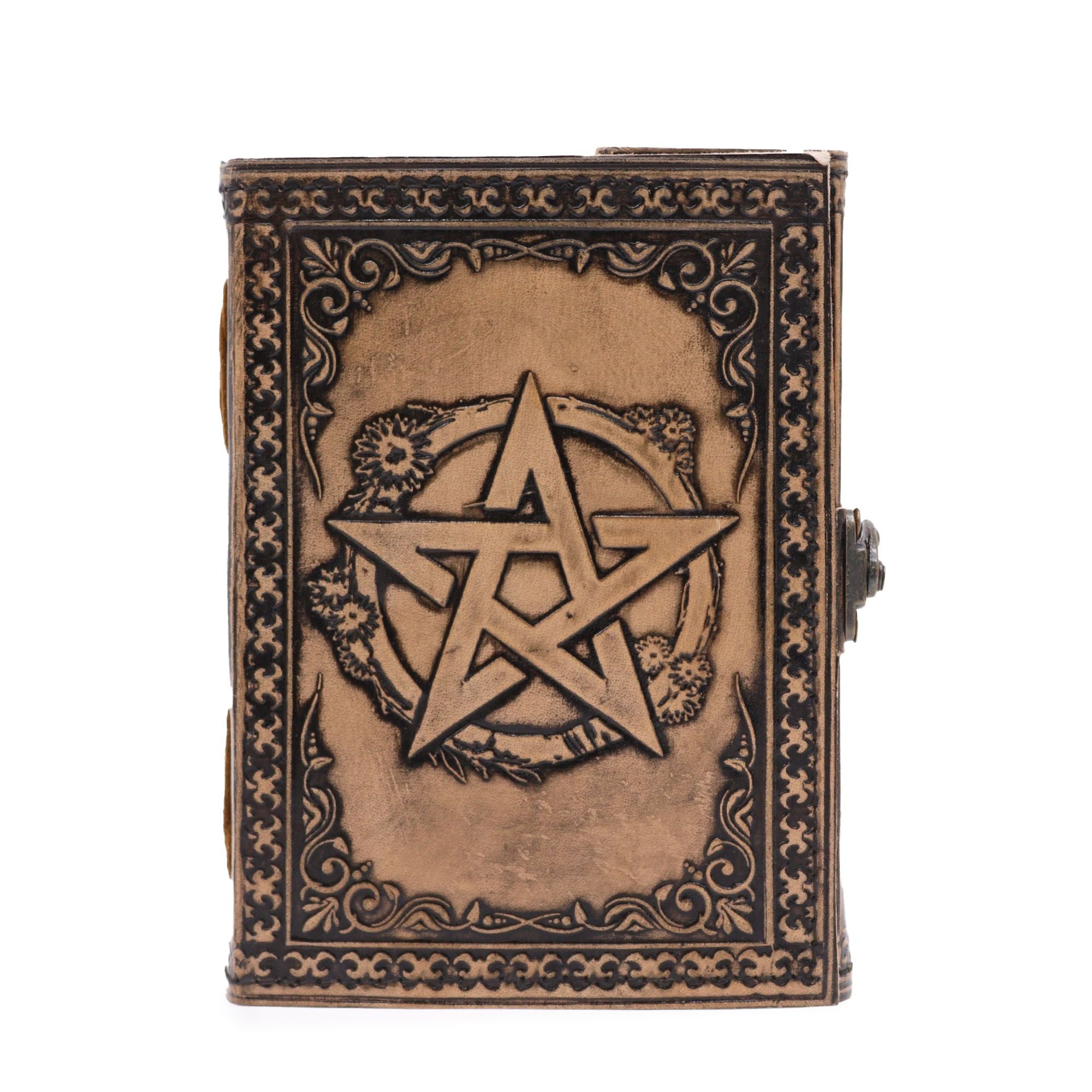 Pentacle Esoteric Notebook in Antique Grey with 200 Pages