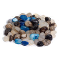 Bulk Mixed Agate 1kg with Approximately 70 Unique Decorative Stones