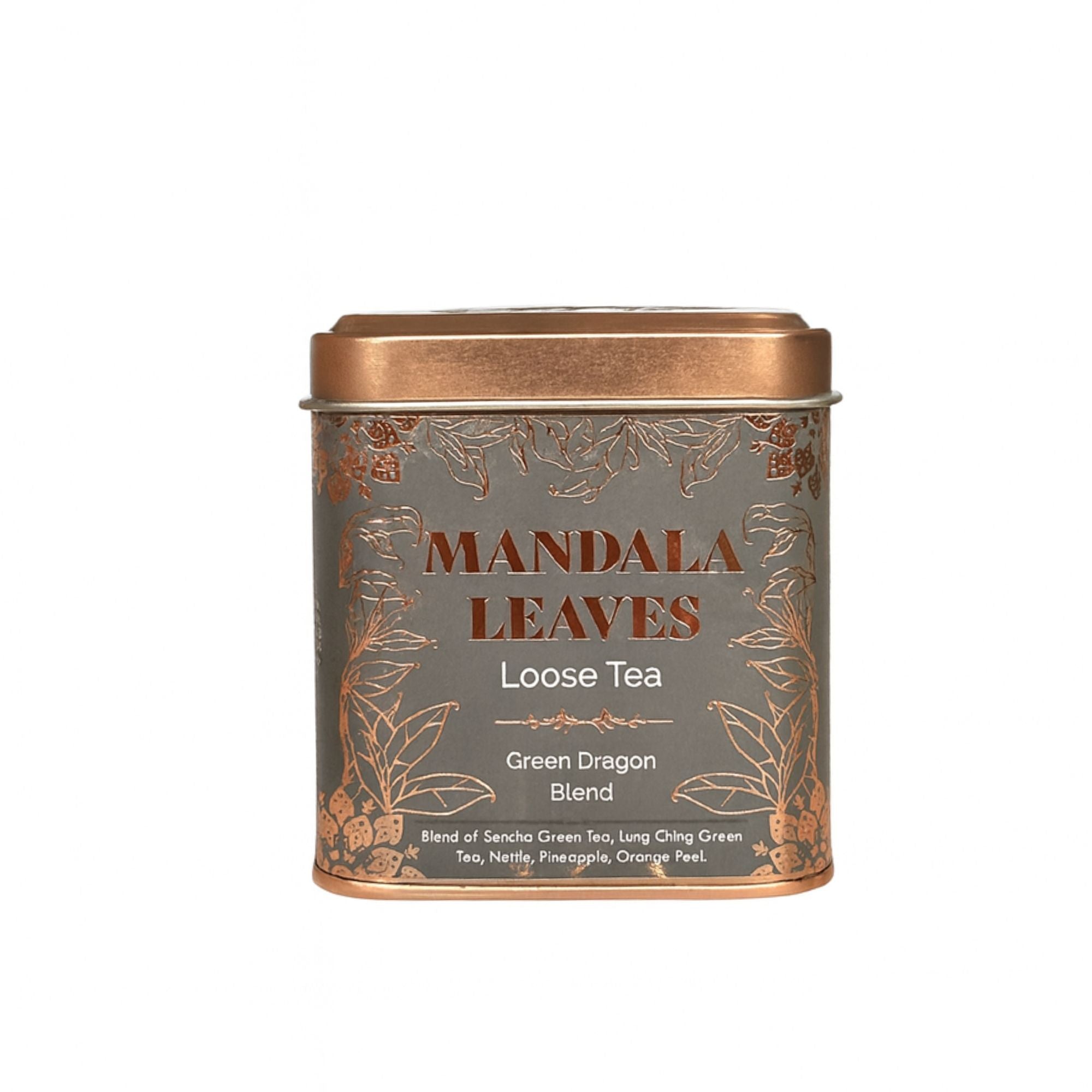 50g Green Dragon Tea Blend Energising Fruity Green Tea in Tin