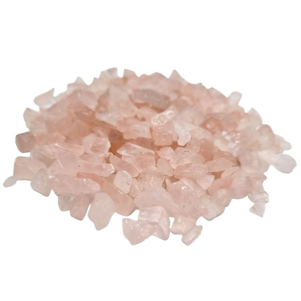Rose Quartz Gemstone Chips Bulk 1KG for Crafting and Decor