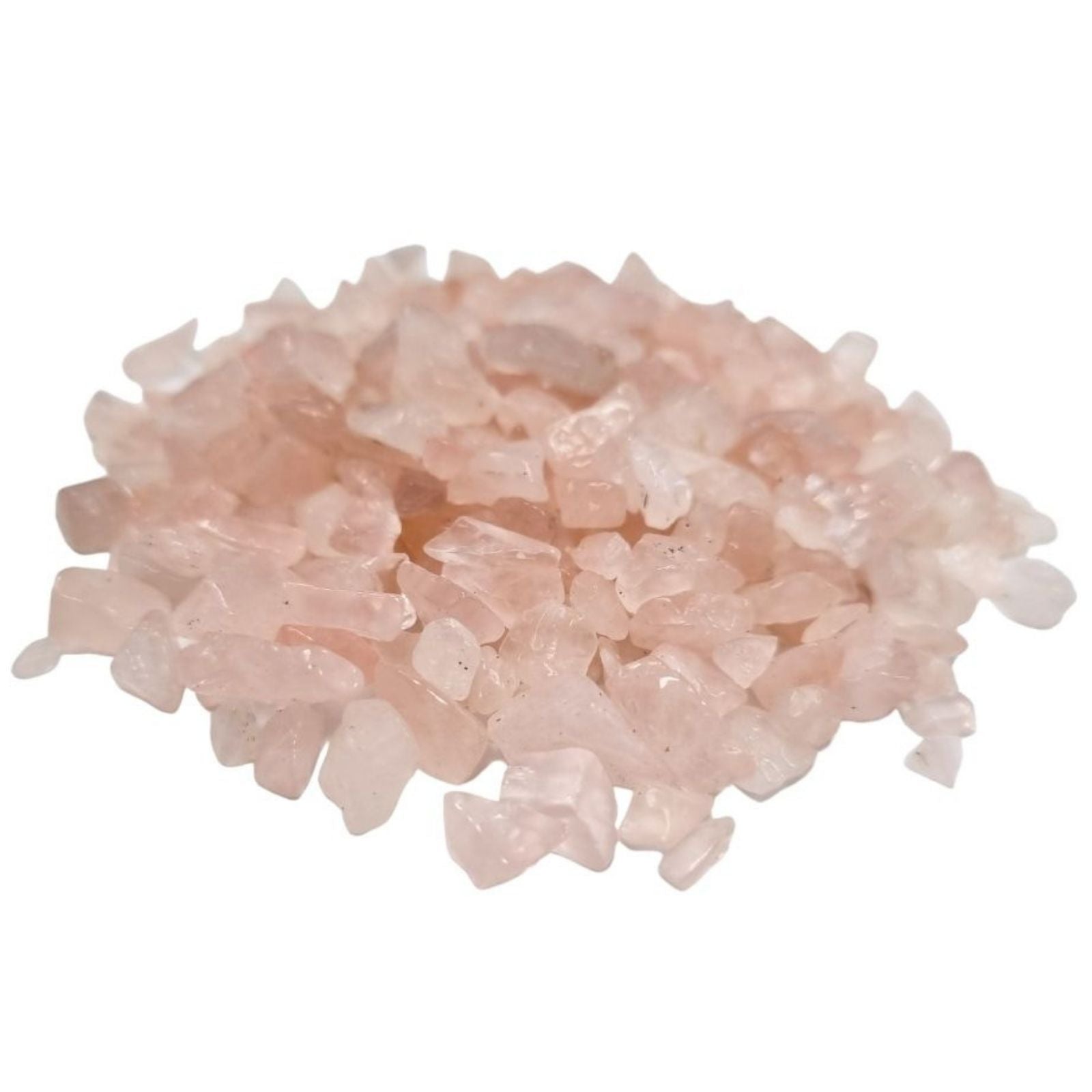 Rose Quartz Gemstone Chips Bulk 1KG for Crafting and Decor