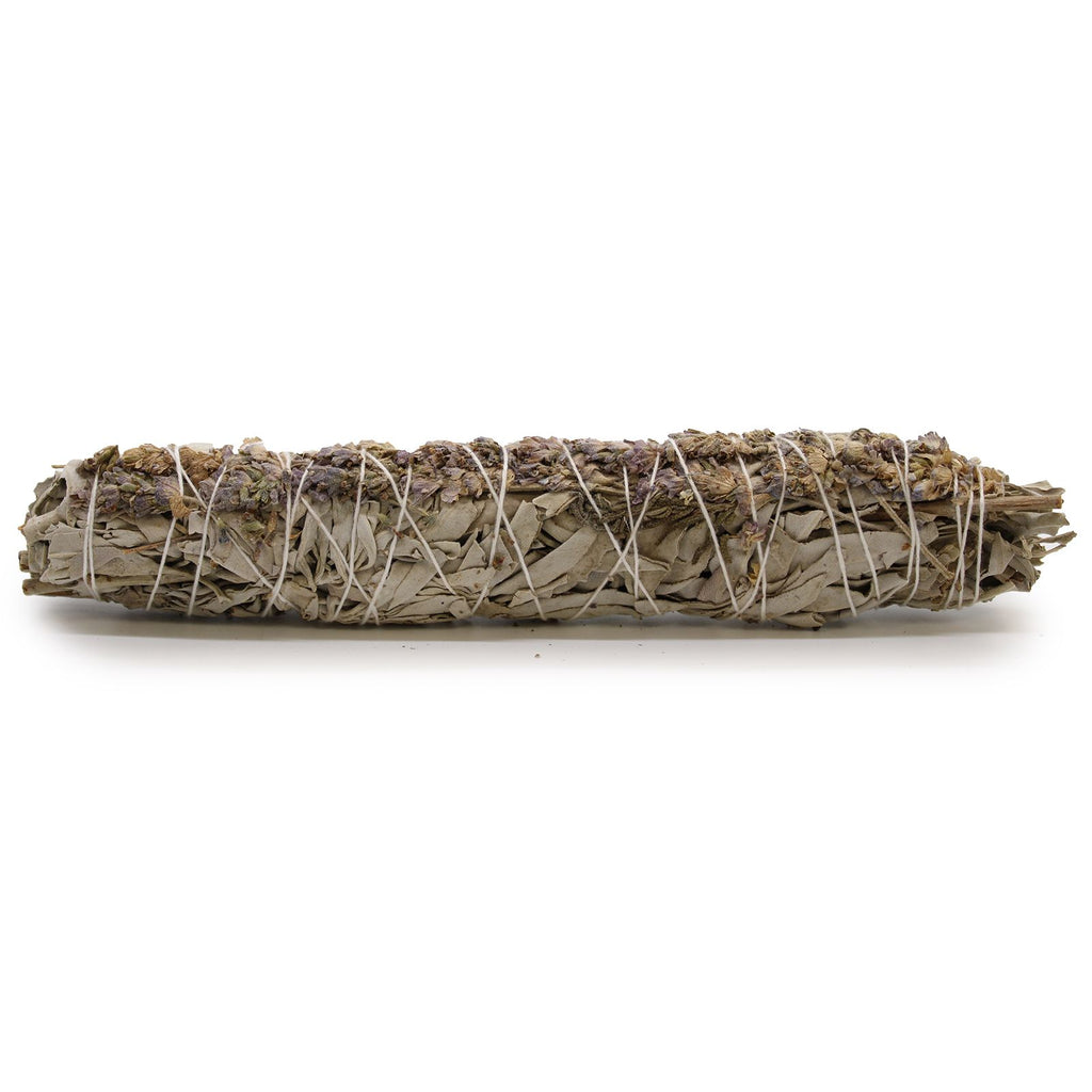 Smudge Stick White Sage and Lavender 22.5cm for Cleansing Spaces