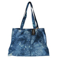 Handy Bag in Deep Sea Blue Stonewash Effect for Daily Use
