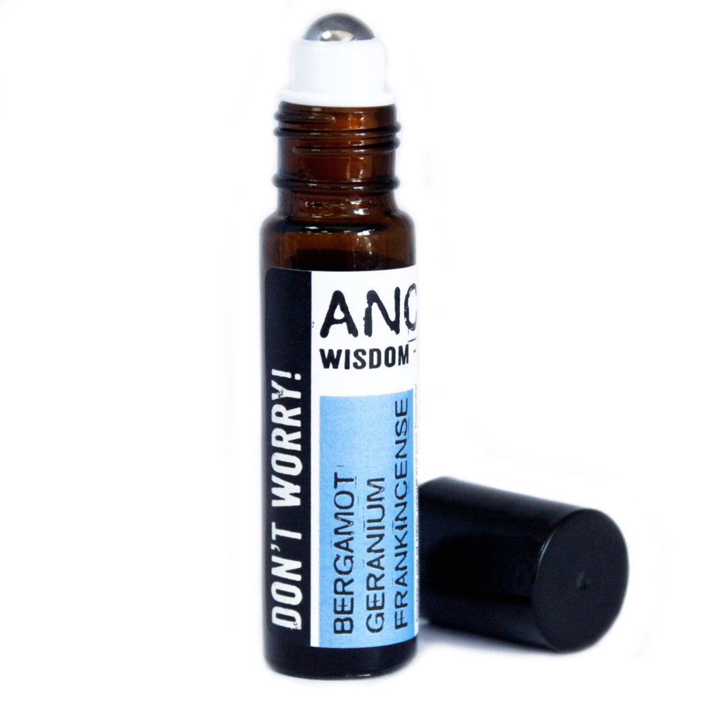10ml Roll On Essential Oil Blend Don't Worry for Relaxation