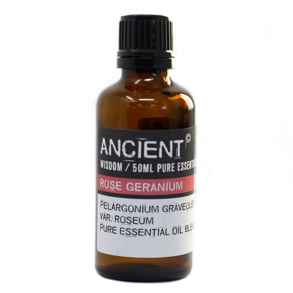 Rose Geranium Essential Oil 50ml for Skincare and Fragrance Use