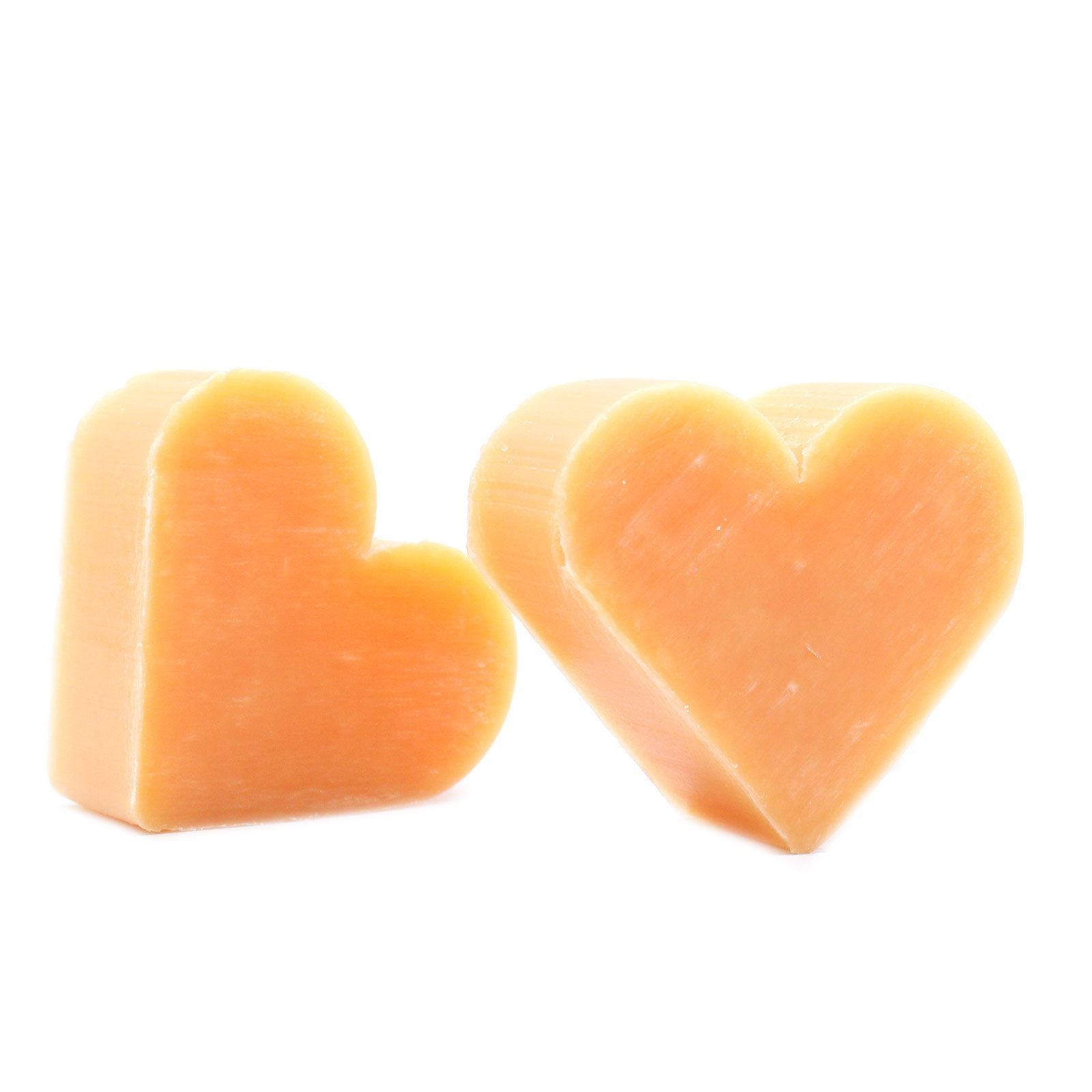 Heart Guest Soap Orange and Warm Ginger for a Charming Bathroom