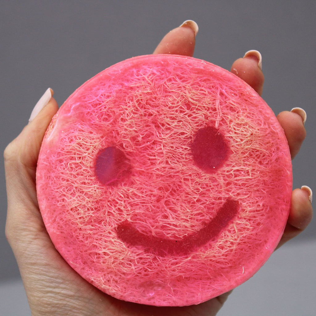 Happy Scrub Soap Mango for Refreshing Daily Exfoliation