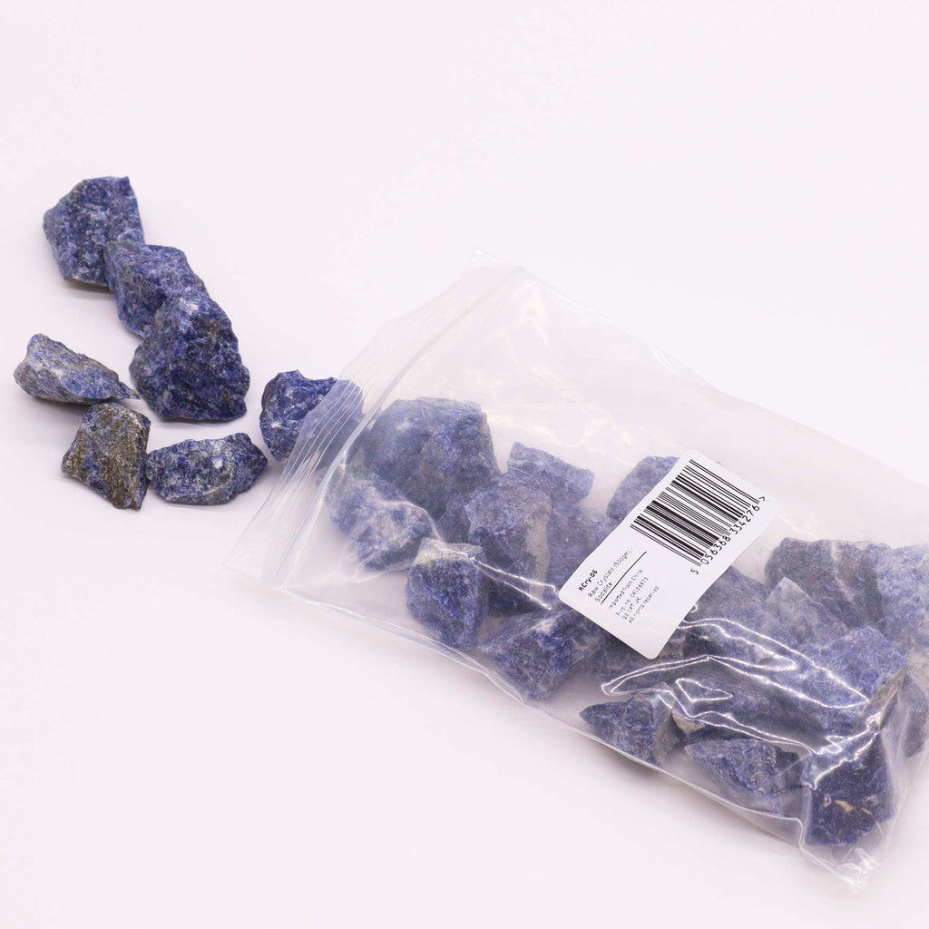 Sodalite Raw Crystals 500g with Enchanting Deep Blue Hues