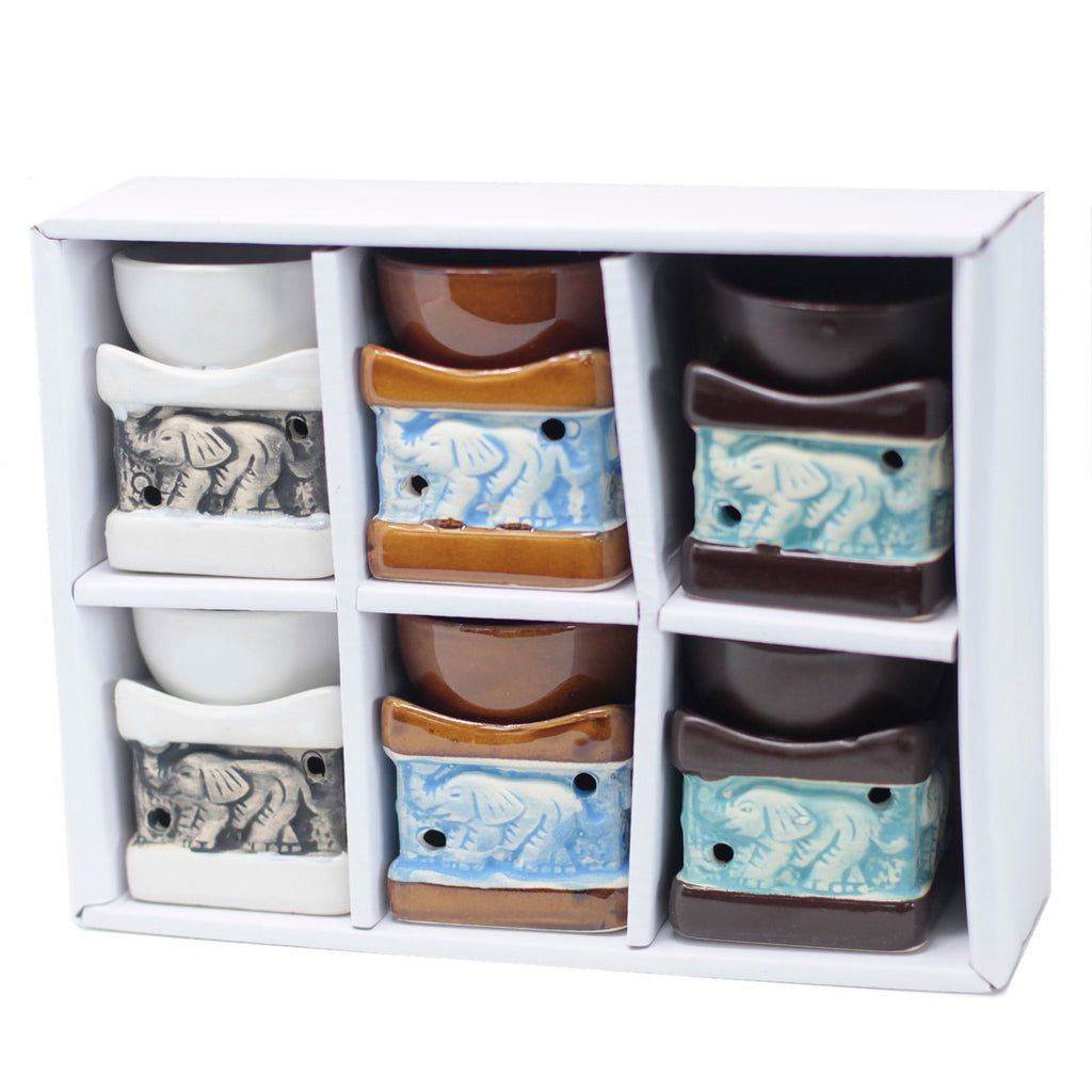 Classic Elephant Oil Burners for Aromatic Fragrance Enjoyment