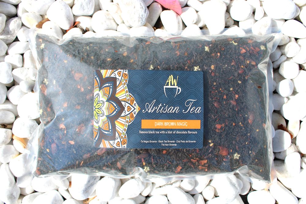 Dark Brown Magic 1Kg Artisan Black Tea Blend with Delicious Flavour