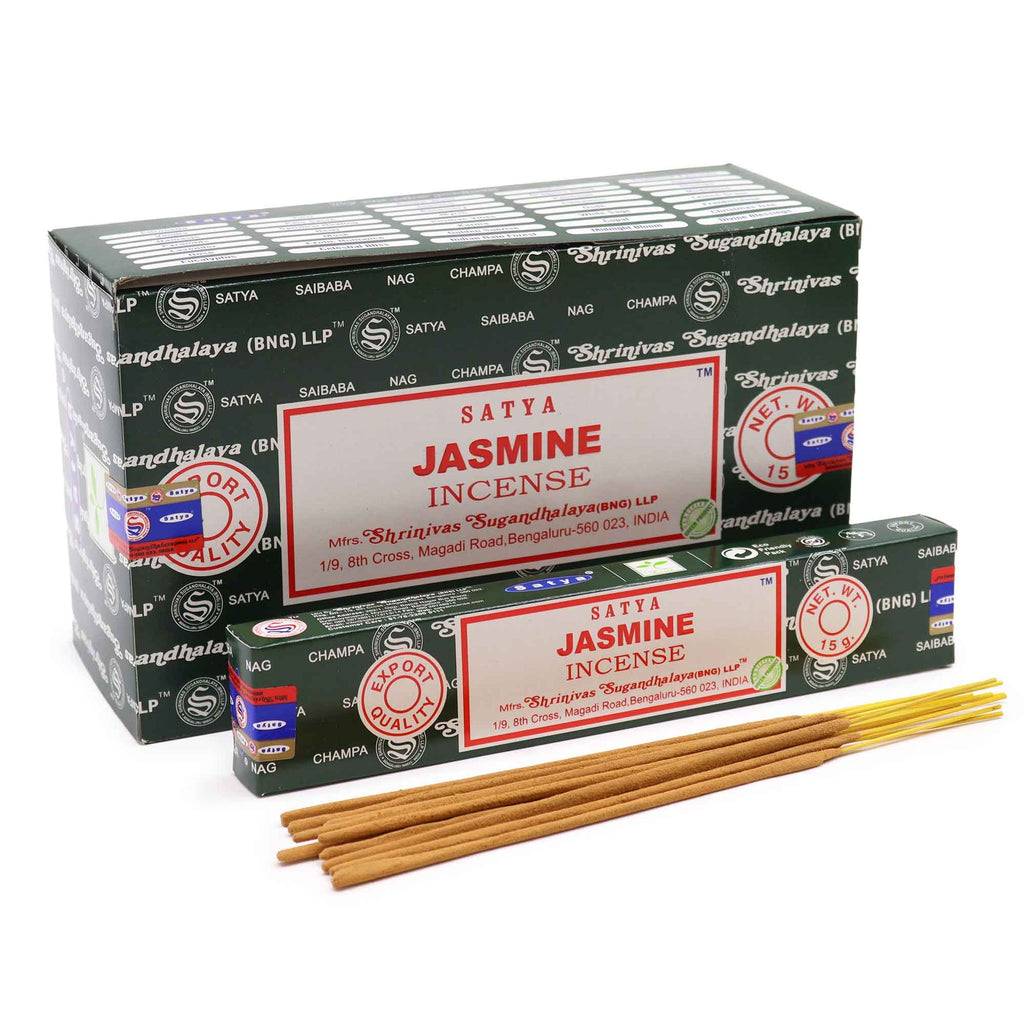 Satya Incense Sticks 15gm Jasmine Scented Aroma for Home
