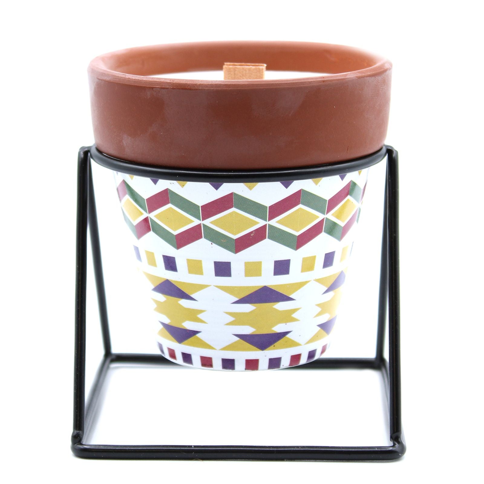 Agnes + Cat Geranium Herb Garden Candles for Uplifting Aromas