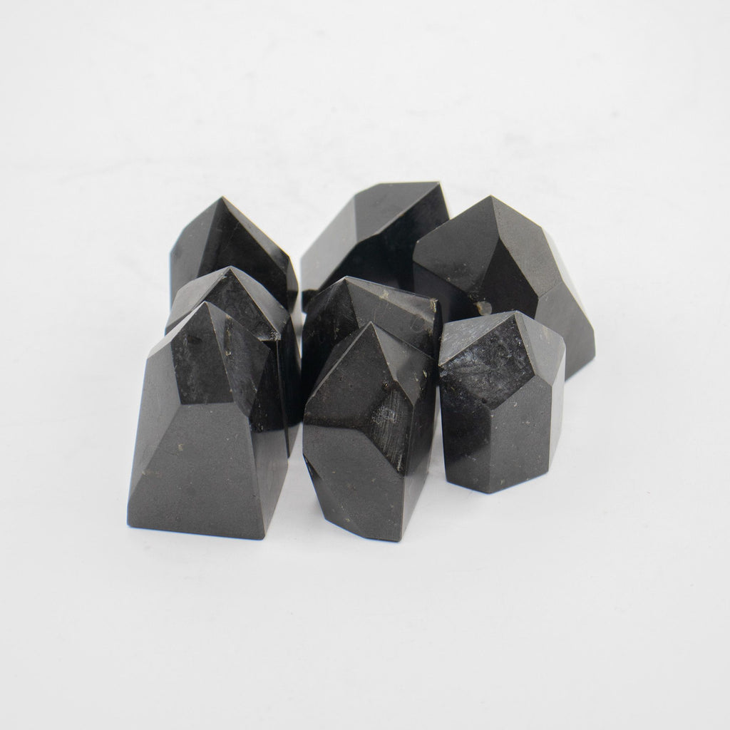 Indian Tourmaline Gemstone Points Approx 6cm (0.5KG) 8 Pieces