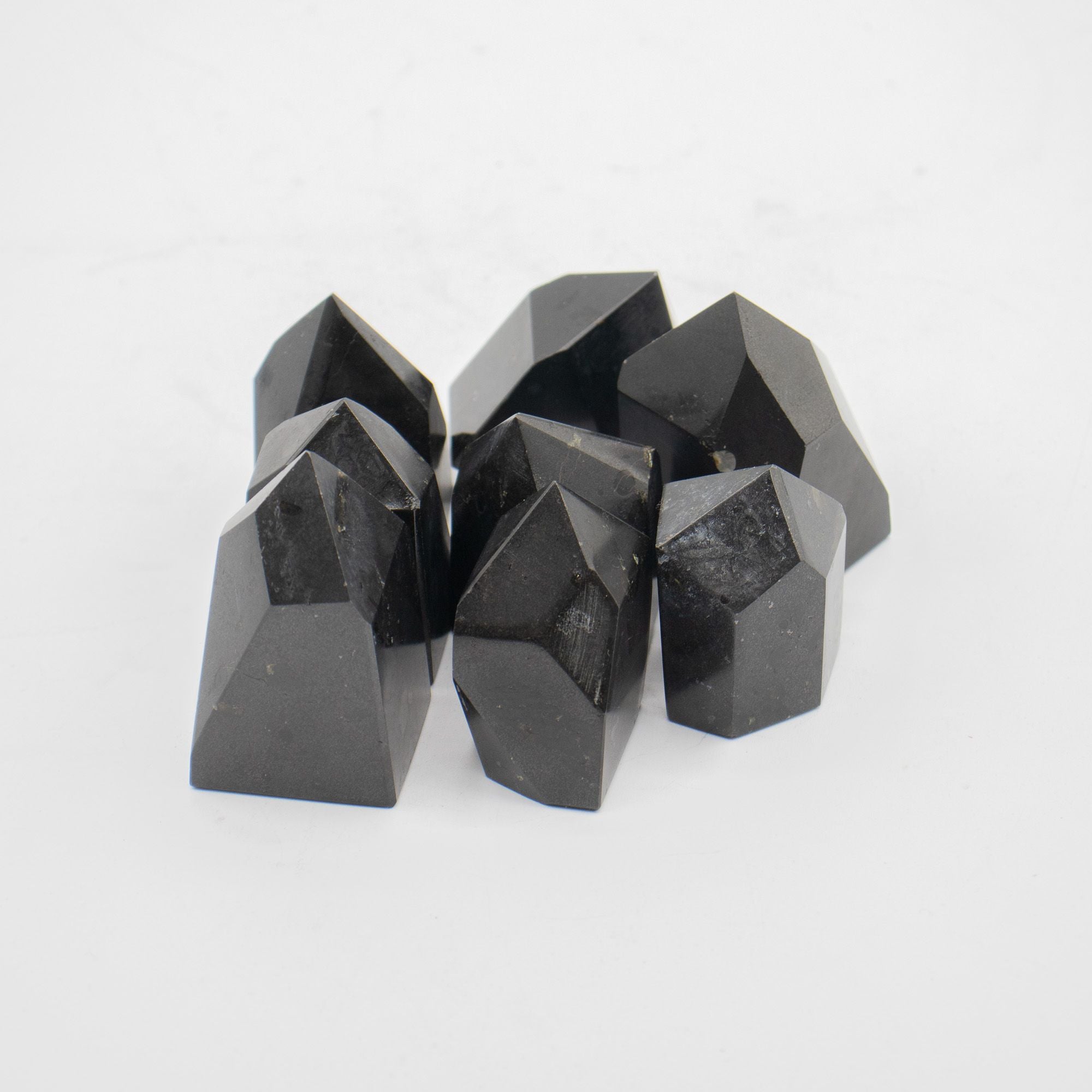 Indian Tourmaline Gemstone Points Approx 6cm (0.5KG) 8 Pieces